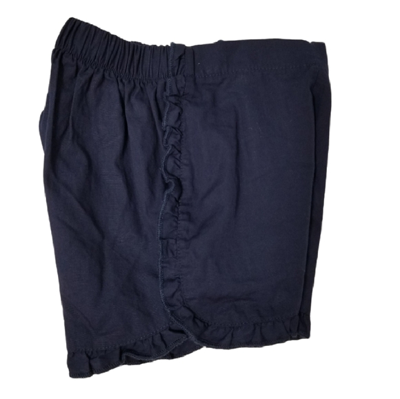 Isaac Mizrahi Navy All Cotton Ruffled Short 18m - Picture 5 of 5